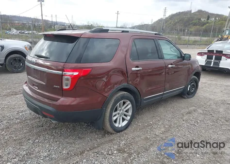 2015 Ford Explorer Xlt из США, поврежденный, VIN 1FM5K8D82FGC03546